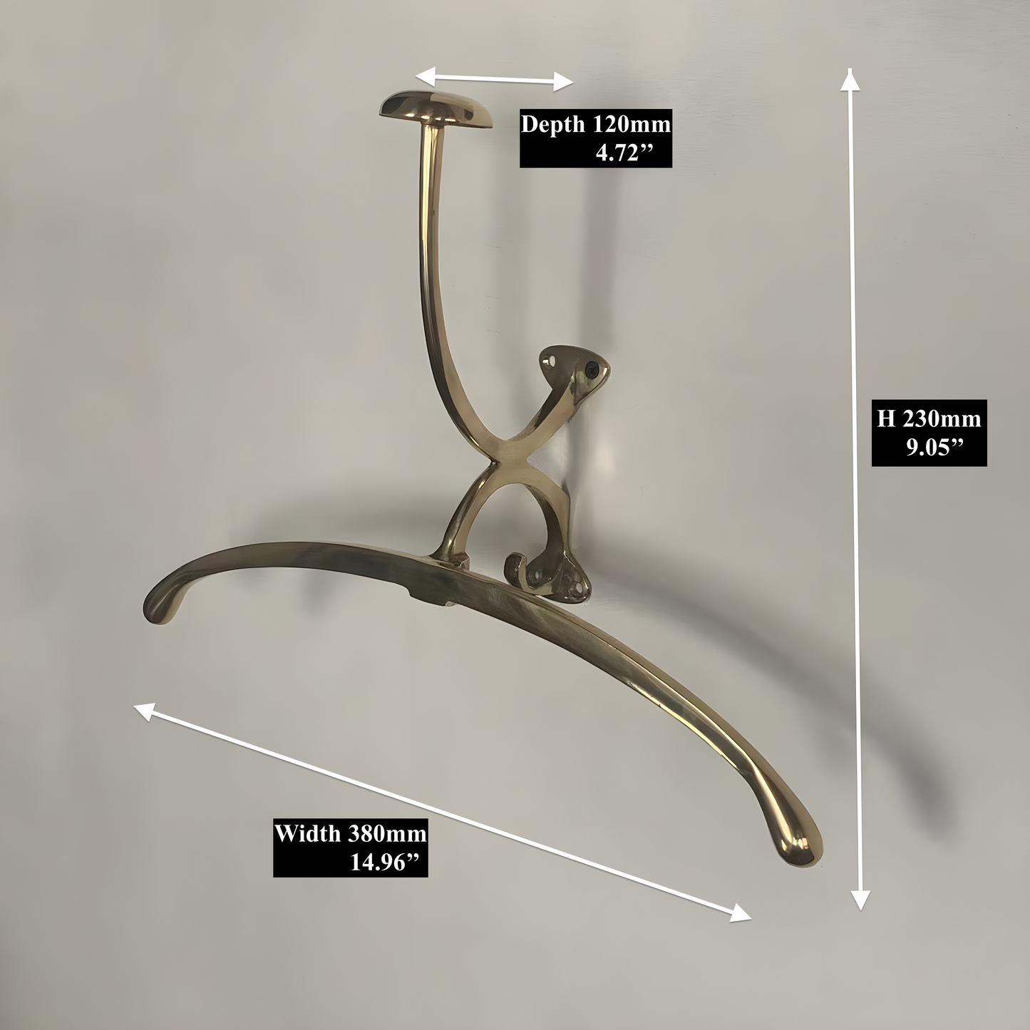Duo - Wall-mounted Brass Cloth Hanger | Buy 1 Get 1 30% Off