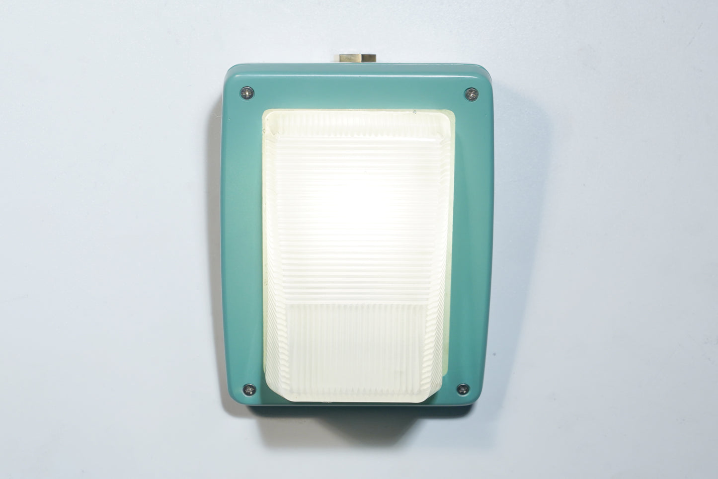 Azure - Geometric Tiffany Blue Art-Deco Style Wall Sconce
