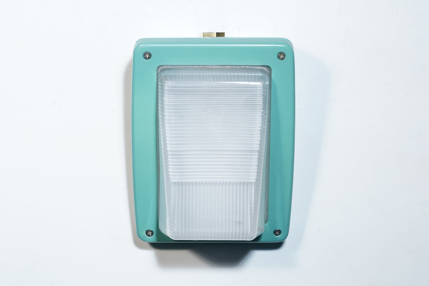 Azure - Geometric Tiffany Blue Art-Deco Style Wall Sconce