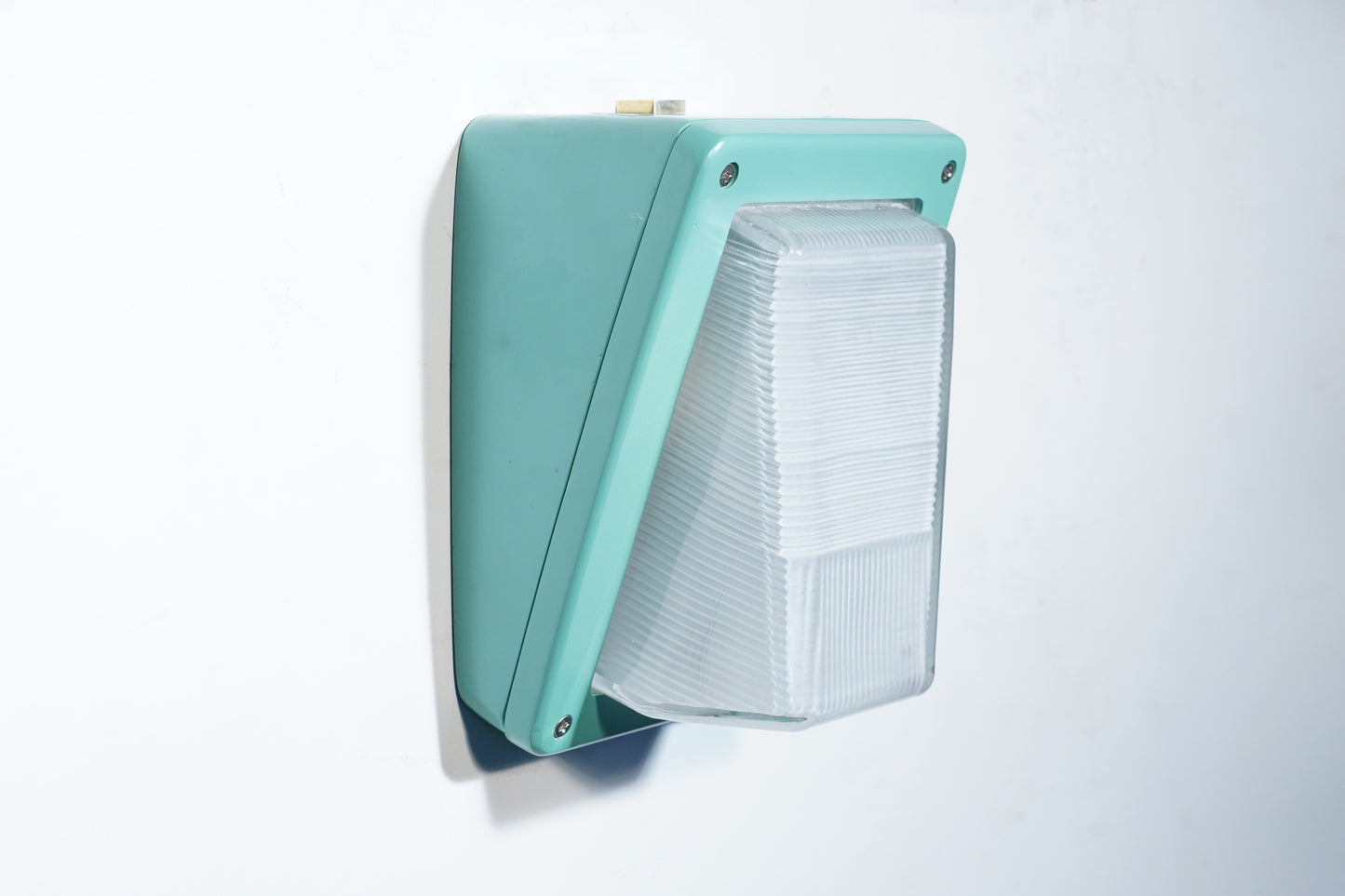 Azure - Geometric Tiffany Blue Art-Deco Style Wall Sconce