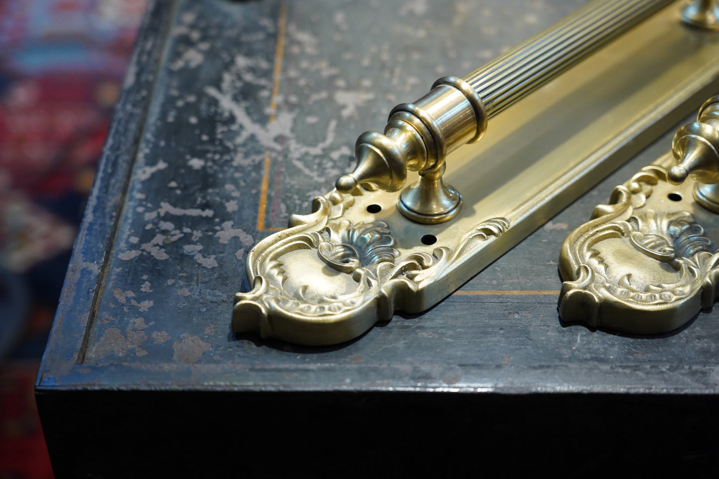 Regal - Brass Door Pull Handle Pair