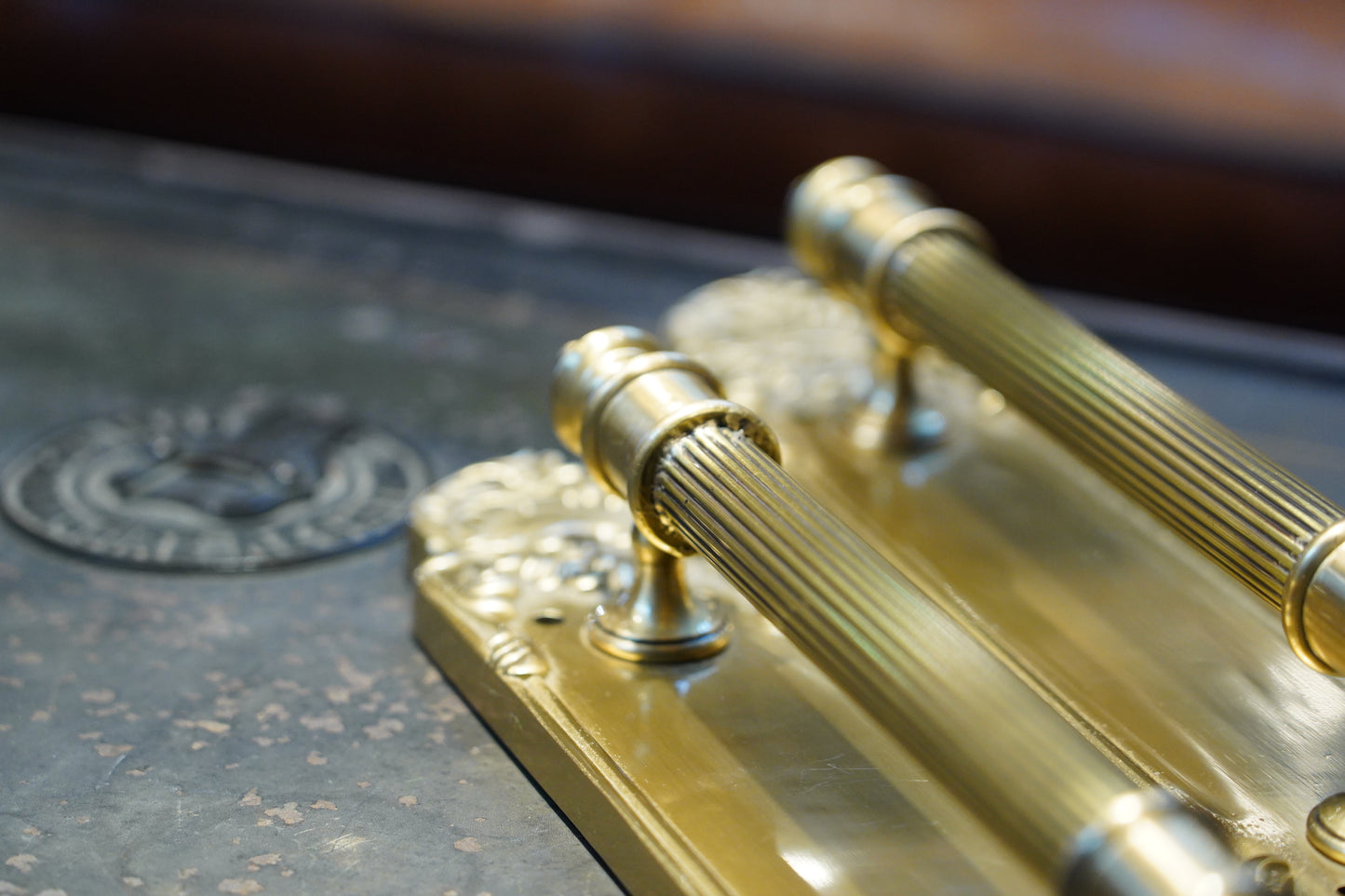 Regal - Brass Door Pull Handle Pair