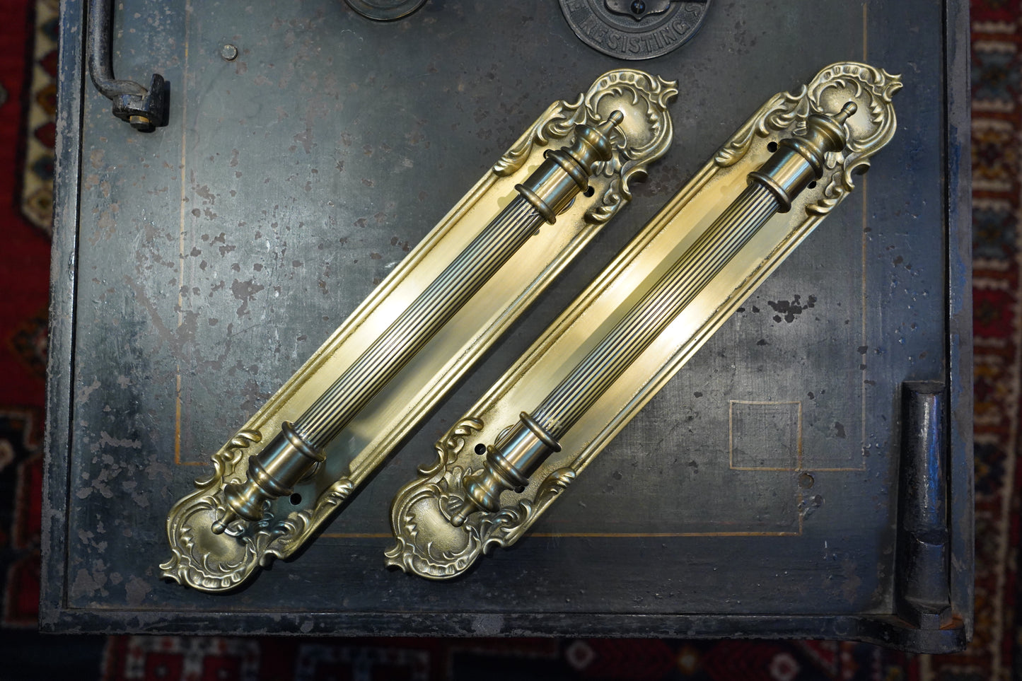 Regal - Brass Door Pull Handle Pair