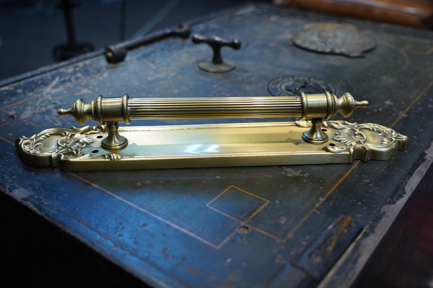 Regal - Brass Door Pull Handle Pair