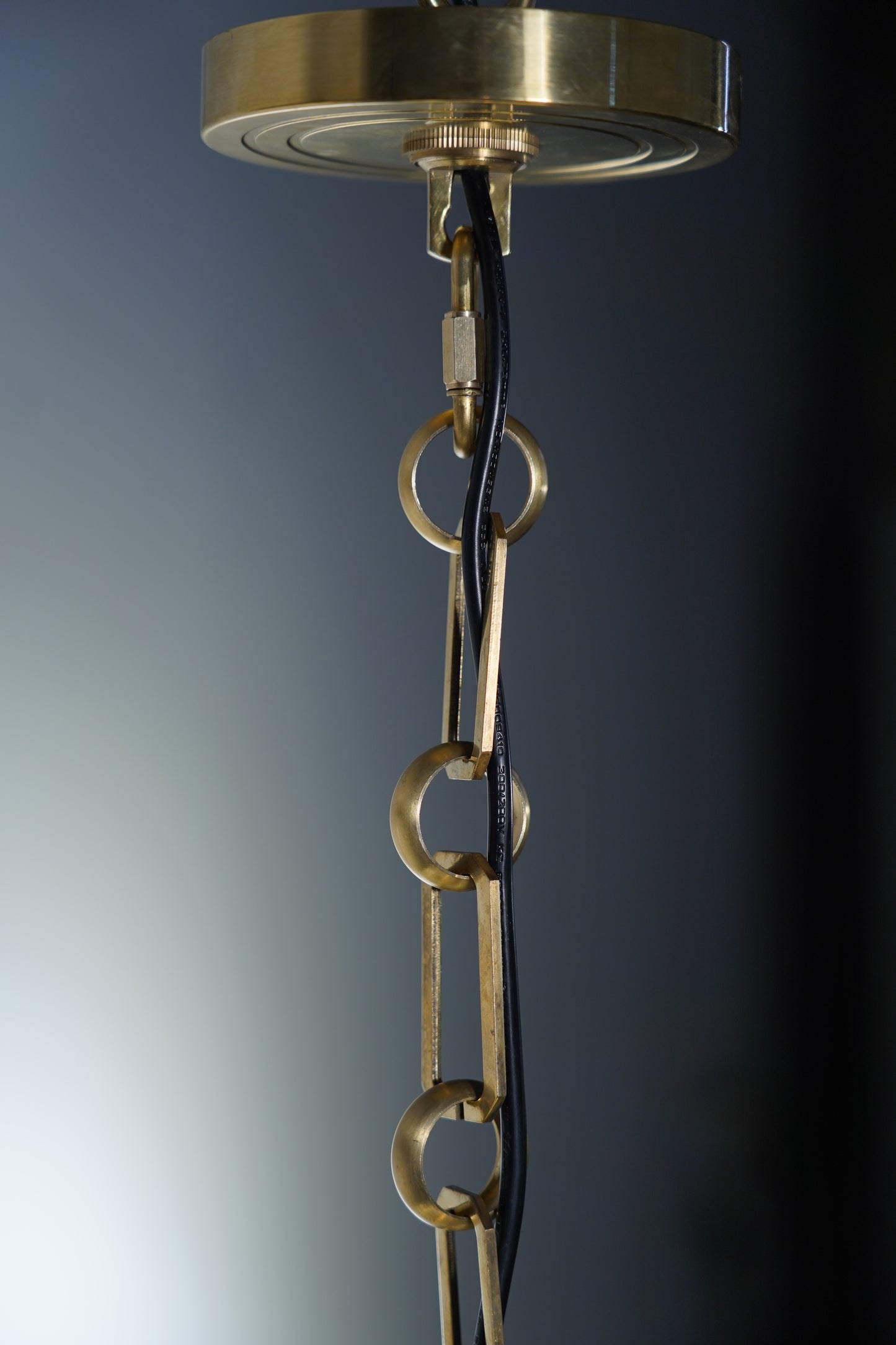 Industrial Forge - Unique Industrial Art-deco Glass Pendant