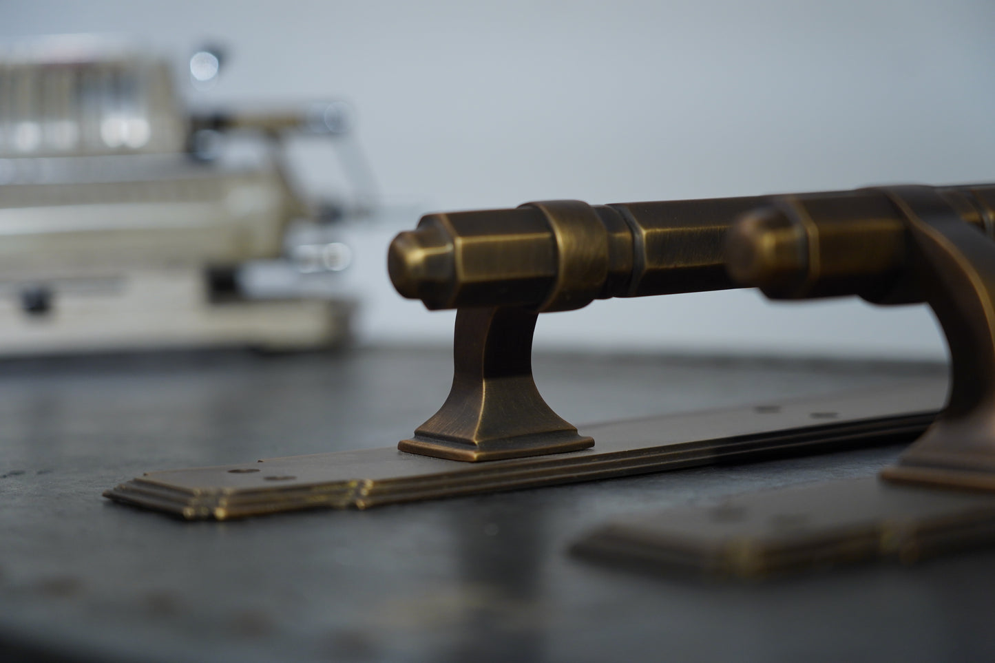 Aegis - Heavy Brass Door Pull Handle Pair