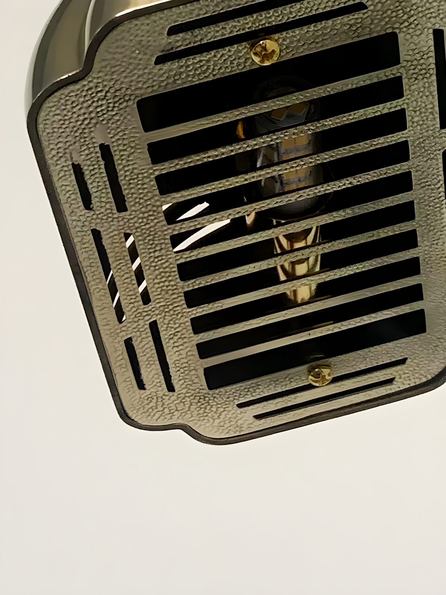 Brass Curves - Vintage Industrial Brass Wall Sconce