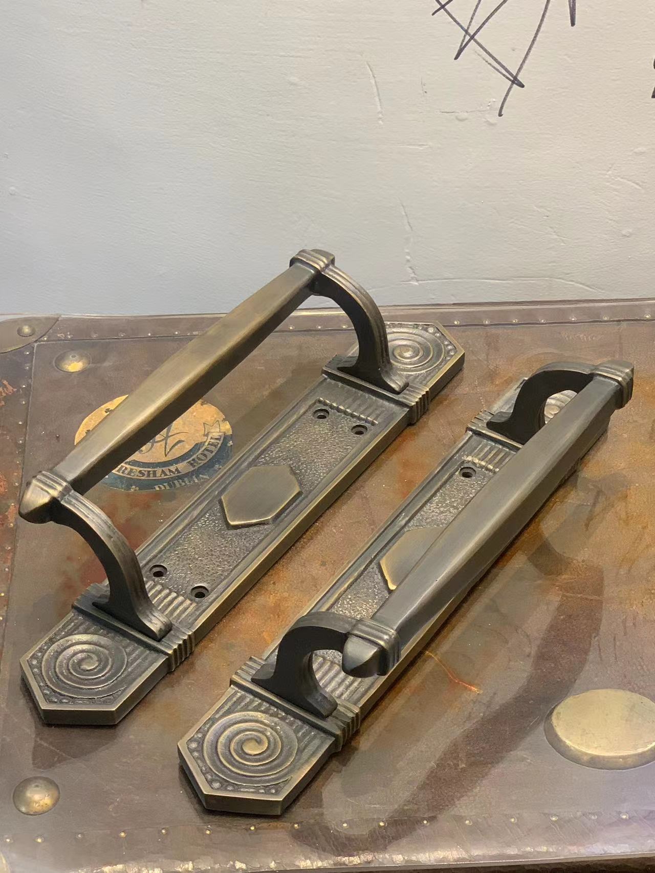 Brass Baron - Brass Door Pull Handle Pair