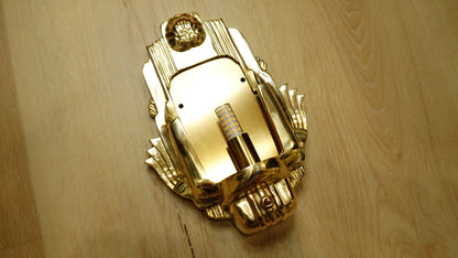 Decora - Art-Deco Brass Wall Sconce with Unique Charm