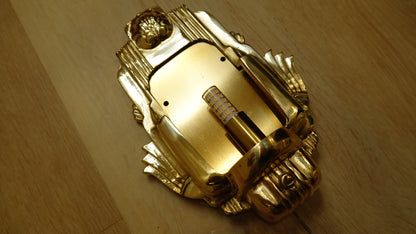 Decora - Art-Deco Brass Wall Sconce with Unique Charm