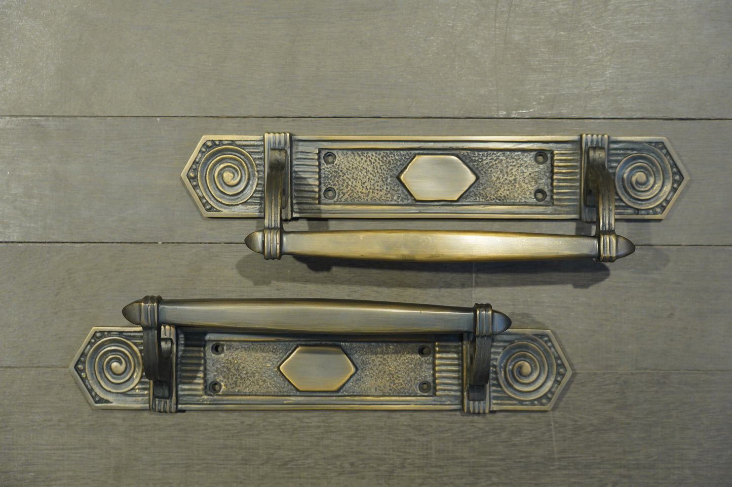 Brass Baron - Brass Door Pull Handle Pair