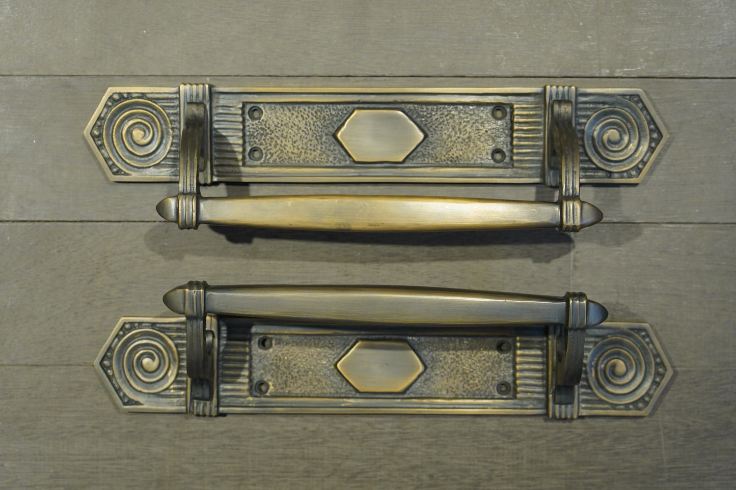 Brass Baron - Brass Door Pull Handle Pair