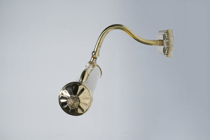 Gold Fusion - Vintage Industrial Brass Wall Sconce Light
