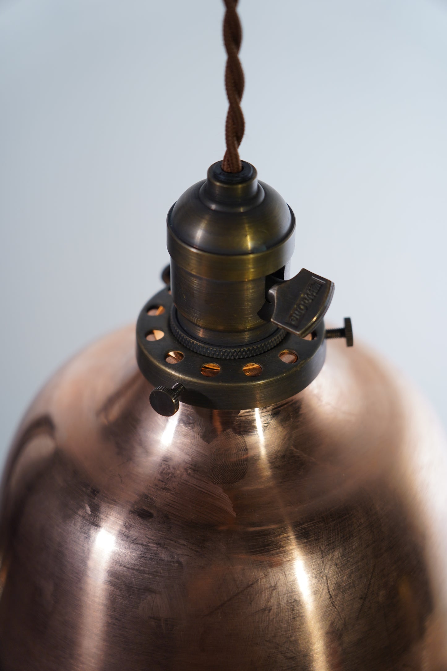 Bell Copper - Red Copper Brass Pendant Light