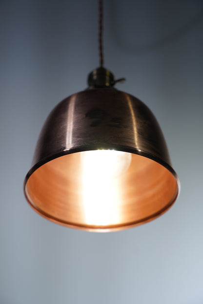 Bell Copper - Red Copper Brass Pendant Light