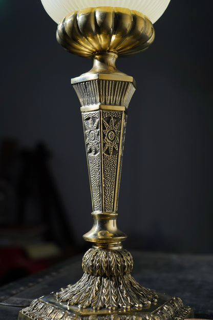 Lebua - Art-Deco Brass Table Lamp