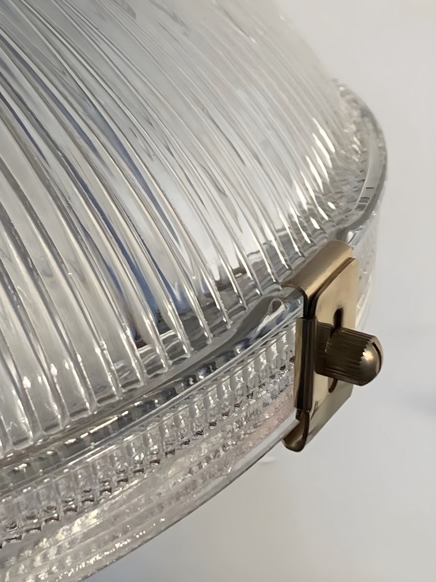 Industrial Forge - Unique Industrial Art-deco Glass Pendant